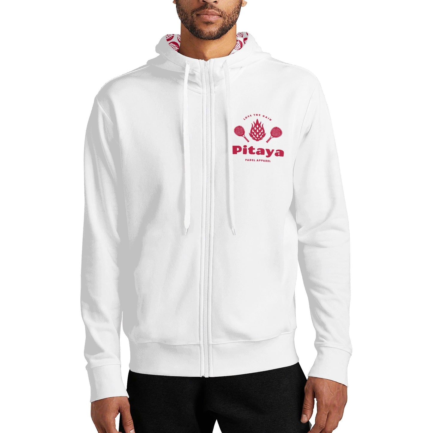 Adult Full Zip Turtleneck Hoodie Streetwear